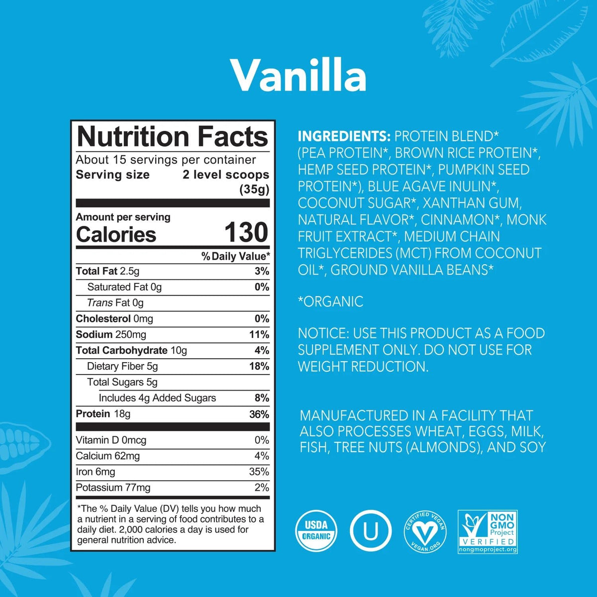 Vanilla - Protein Powder