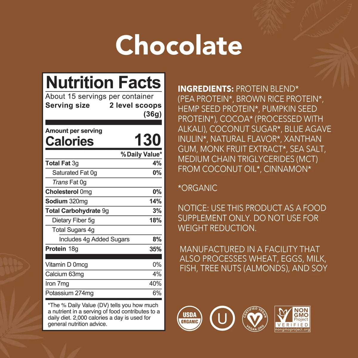 Chocolate - Protein Powder