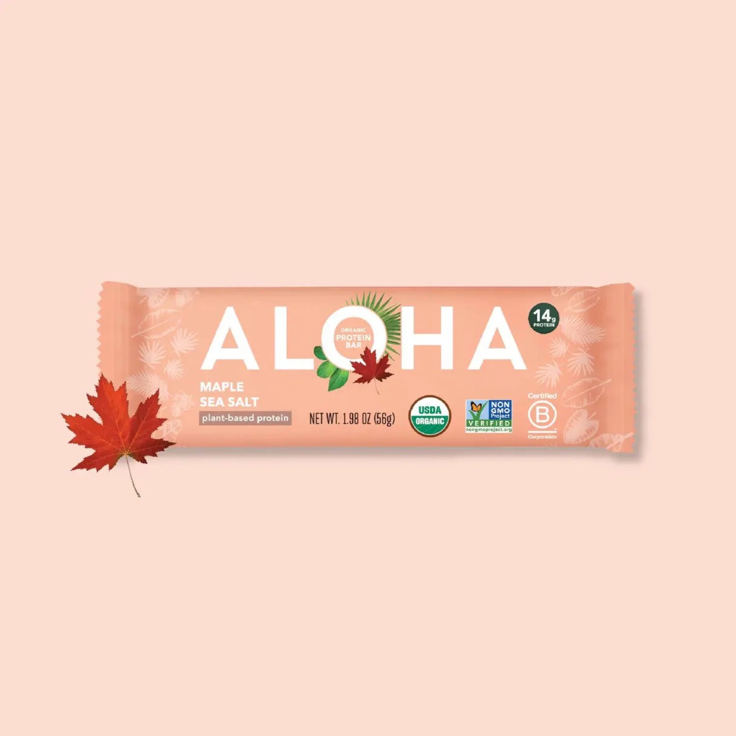 Maple Sea Salt Protein Bar - ALOHA · 12-Count