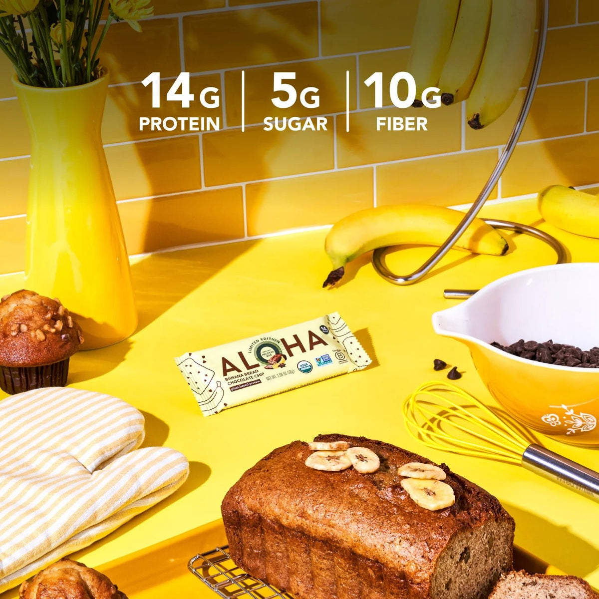 Banana Bread Chocolate Chip - Protein Bars