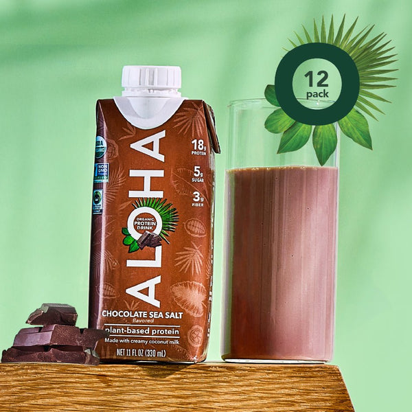 ダイエットサプリ ALOHA Chocolate Sea Salt Protein Shake | Aloha – ALOHA