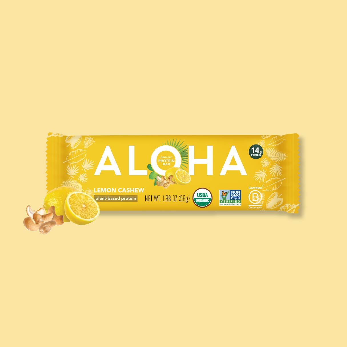 Lemon Protein Bars - ALOHA