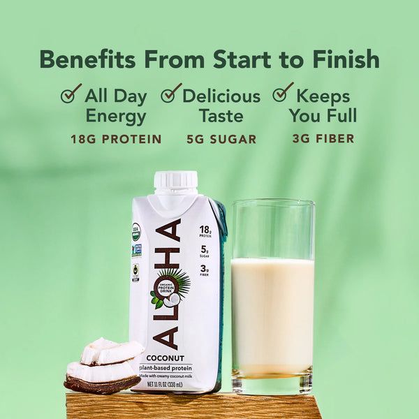 Coconut Protein Shake | Aloha – ALOHA