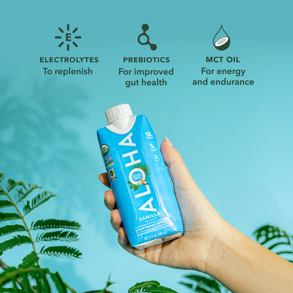 Vanilla Protein Shake | Aloha · 4-Pack – ALOHA