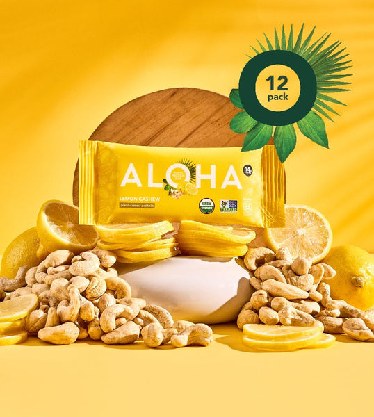 Lemon Protein Bars - ALOHA