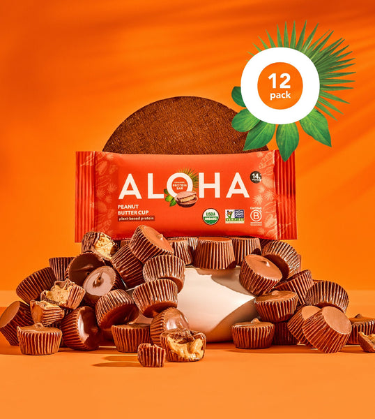 Peanut Butter Cup Protein Bar Aloha ALOHA