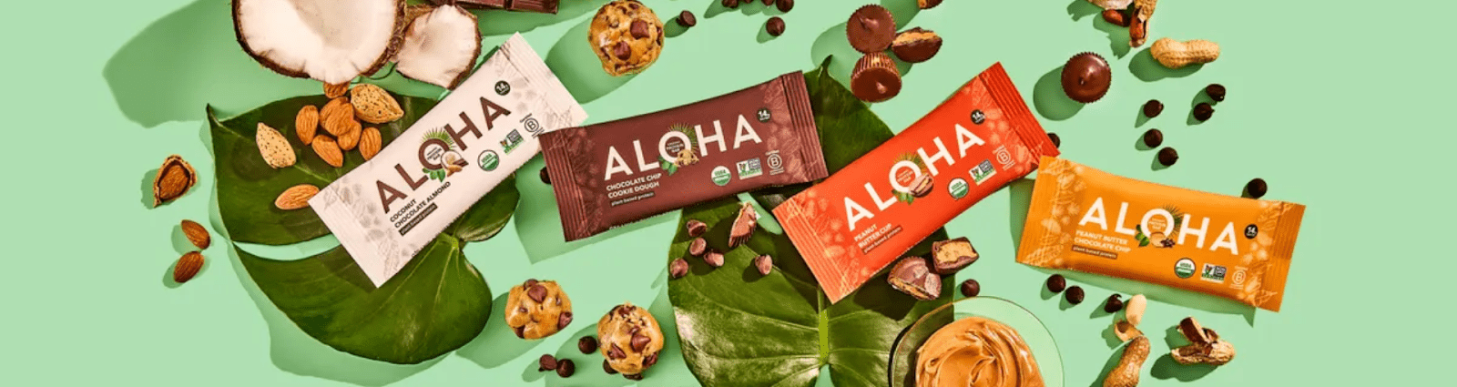 ALOHA Assorted Flavor Protein Bars