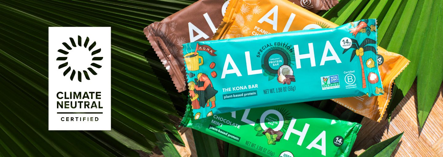 How ALOHA became climate neutral 2023 kona bar