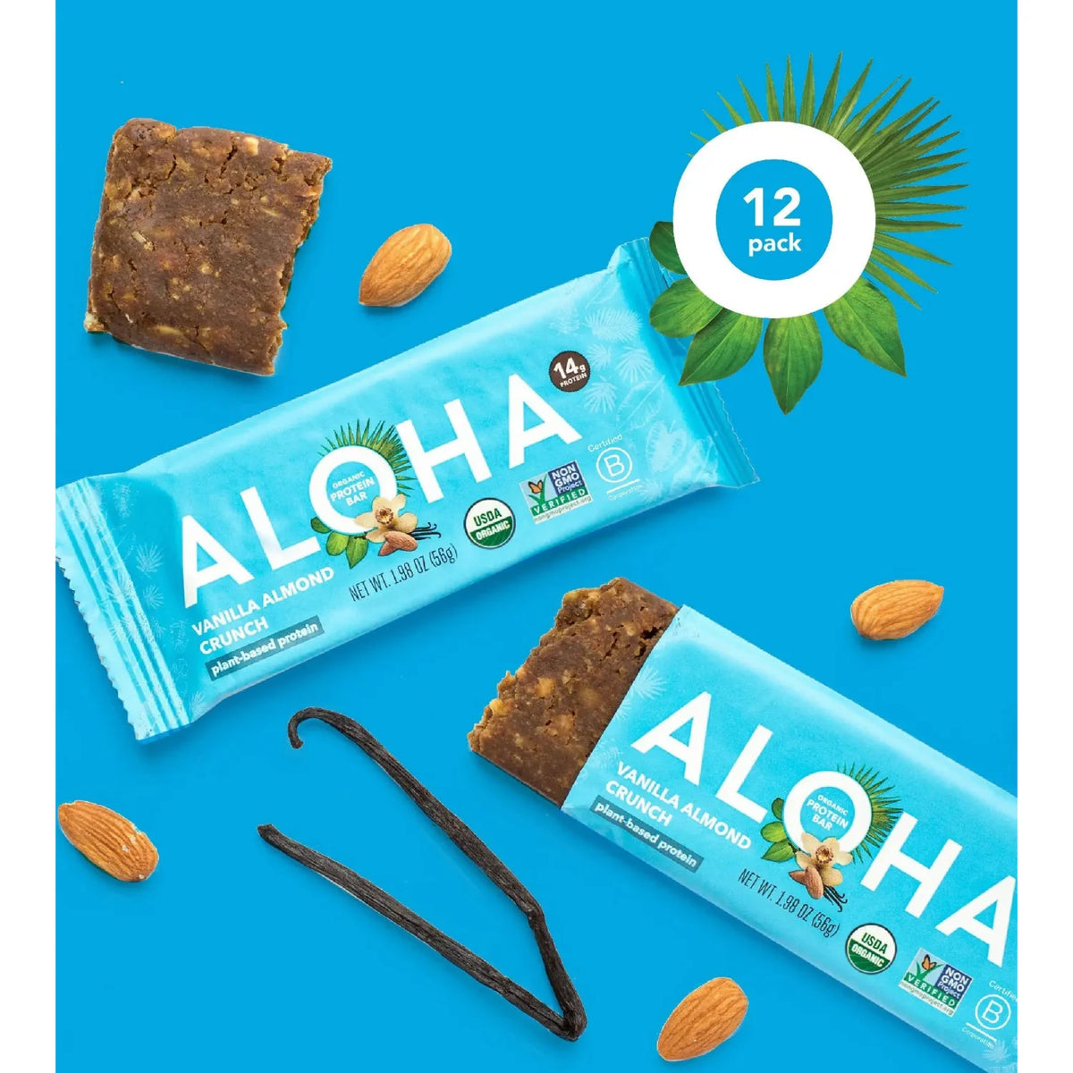 Vanilla Almond Crunch - Protein Bars