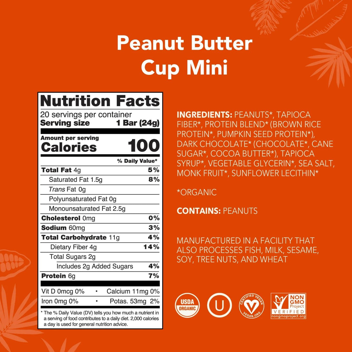 Peanut Butter Cup - Mini Bars