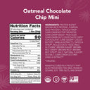 Oatmeal Chocolate Chip (Best By Nov 21st, 2026) - Mini Bars