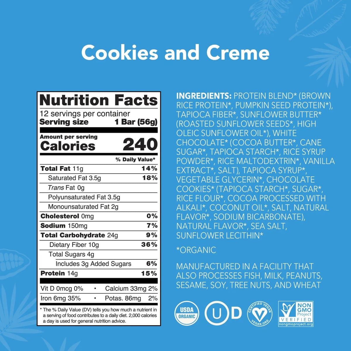 Cookies and Creme | ALOHA · 12-Count