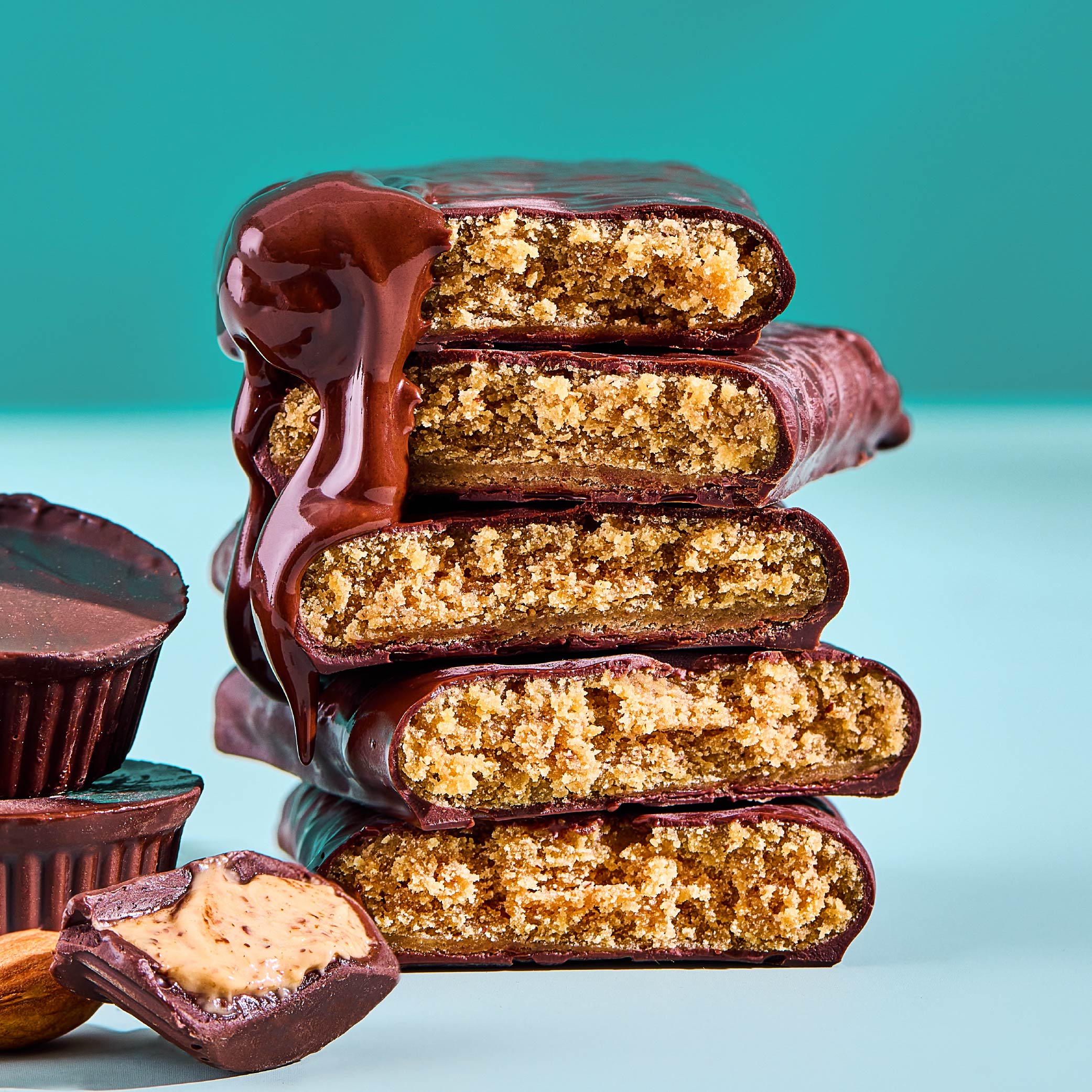 Almond Butter Cup Protein Bars - ALOHA · 12-Count