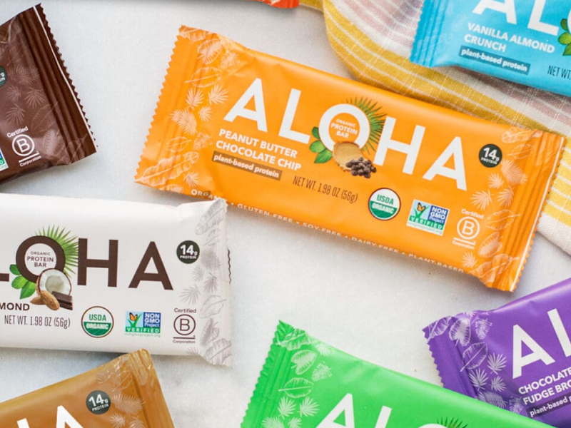ALOHA assorted flavor Protein Bars