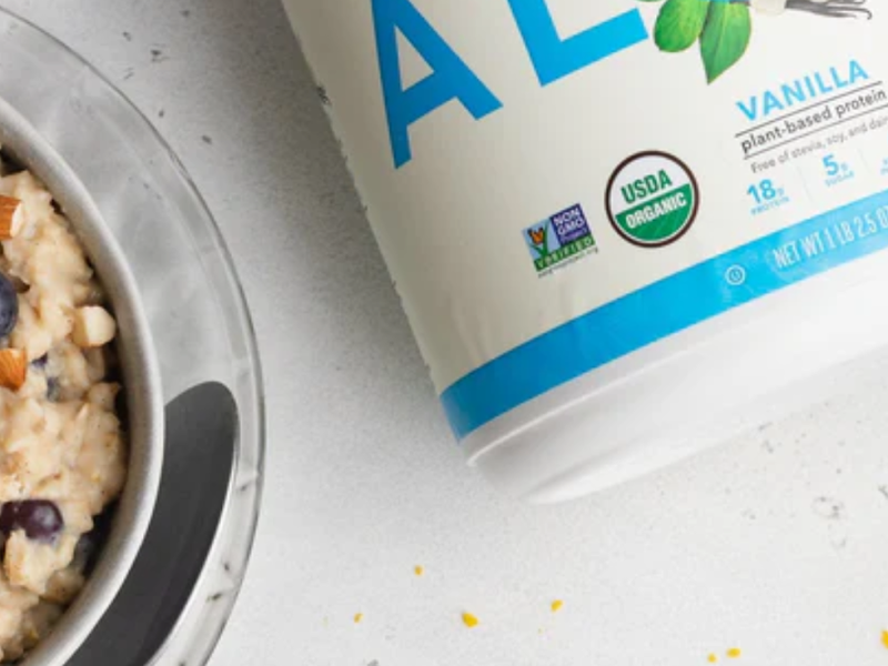 ALOHA’s Vanilla Protein Powder