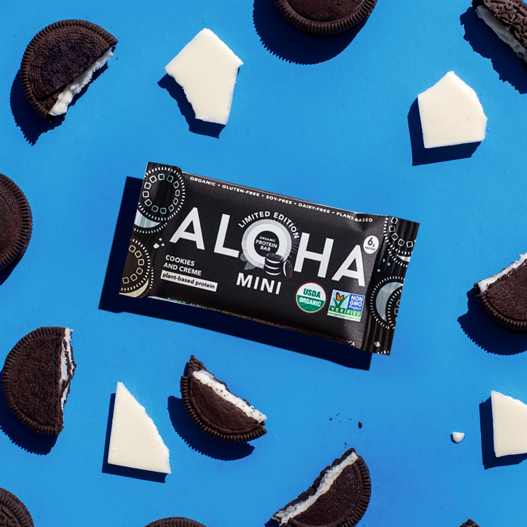 BMサ15●○doglio-ALOHA★ページ●○ ALOHA Chocolate Chip Cookie Dough Protein Bar - 1.89 Oz - jewelosco