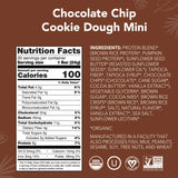Chocolate Chip Cookie Dough - Mini Bars