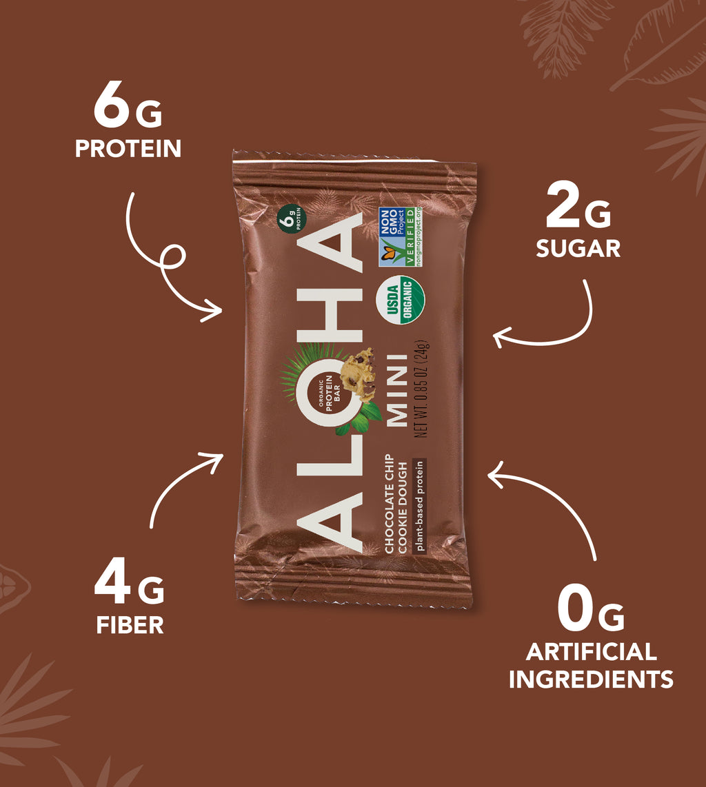 Mini Bars Chocolate Chip Cookie Dough ALOHA