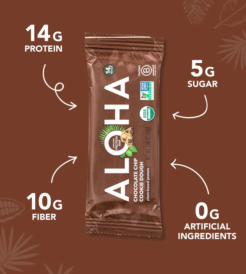 Chocolate Chip Cookie Dough - Protein Bars