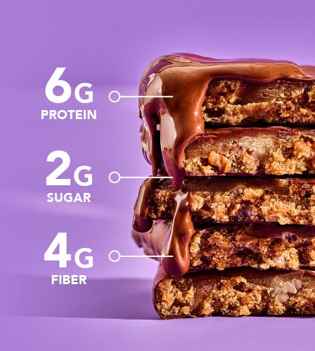 Chocolate Caramel Pecan Mini Bars - ALOHA