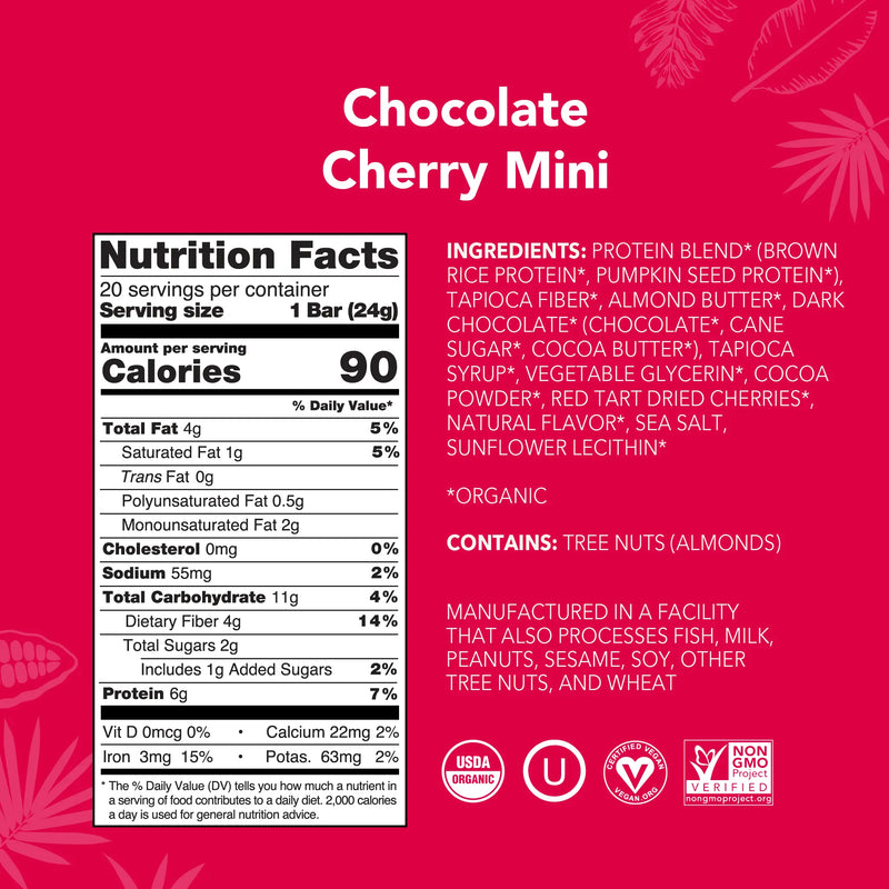 Chocolate Cherry - Mini Bars