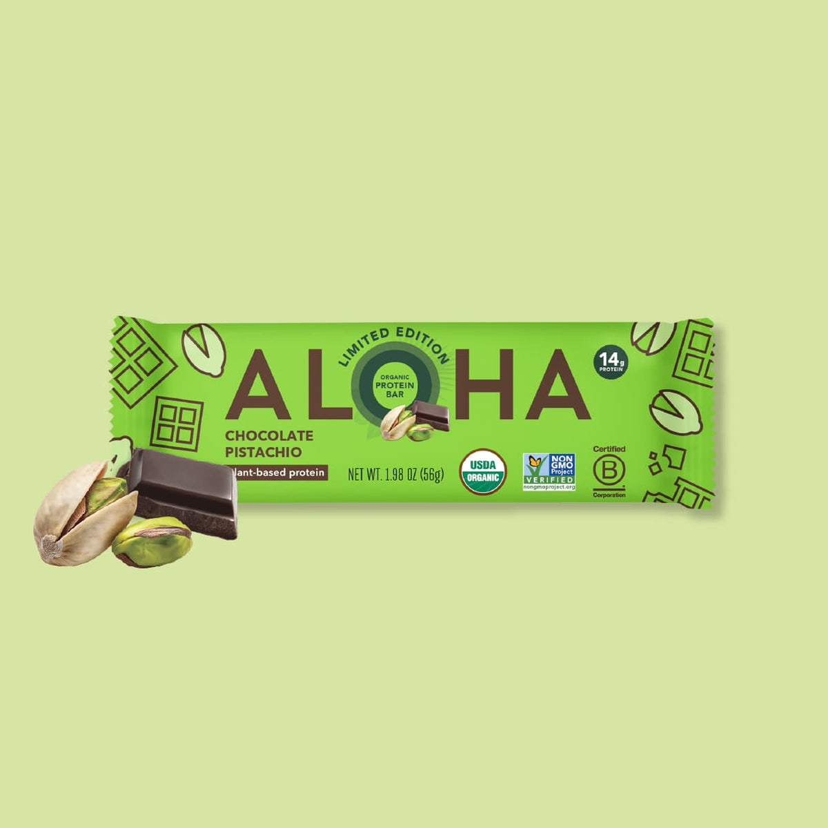 Chocolate Pistachio - Protein Bars