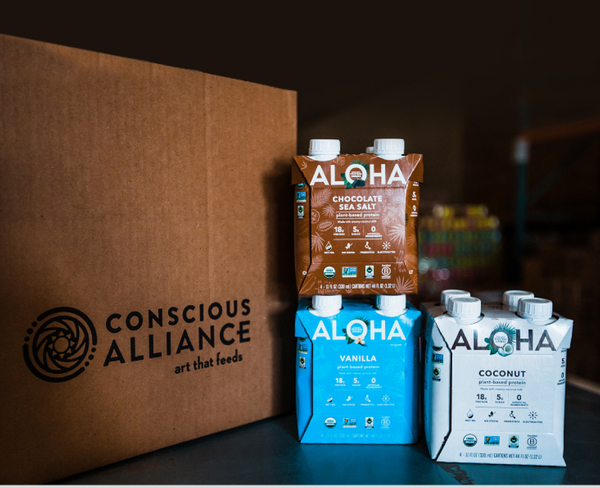 Conscious Alliance ALOHA protein drinks