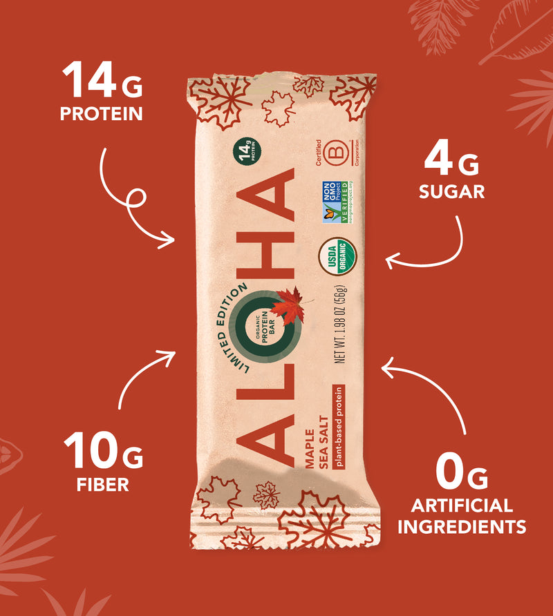 Maple protein bar