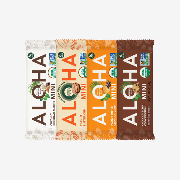 ALOHA mini protein bars