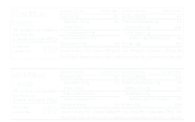 Chocolate + Vanilla Protein Powder - Variety Pack