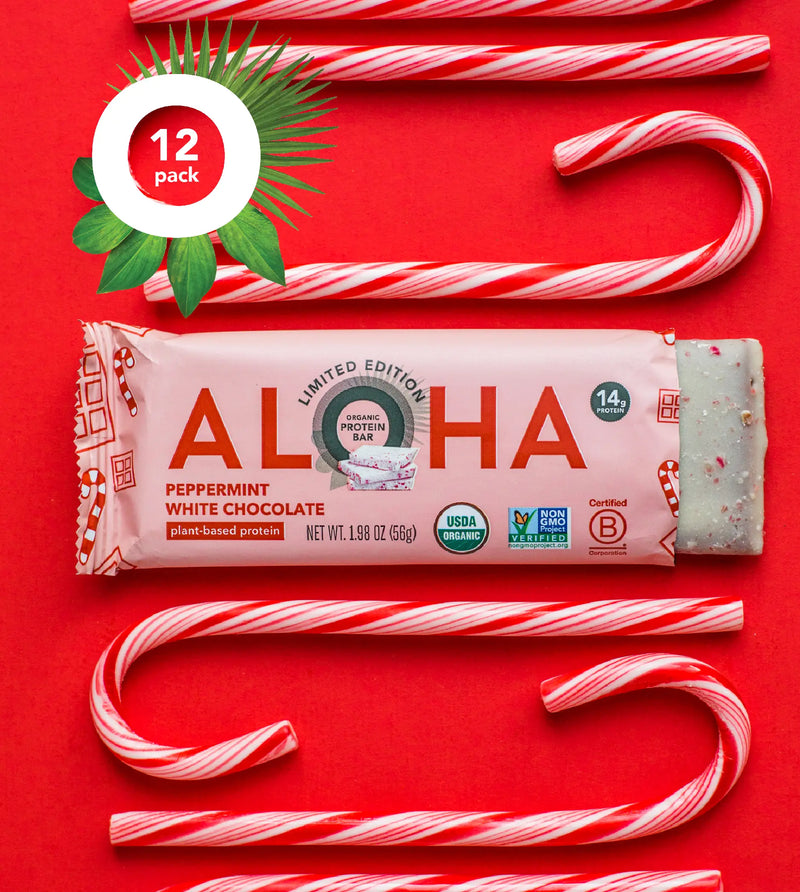 Peppermint White Chocolate - Protein Bars