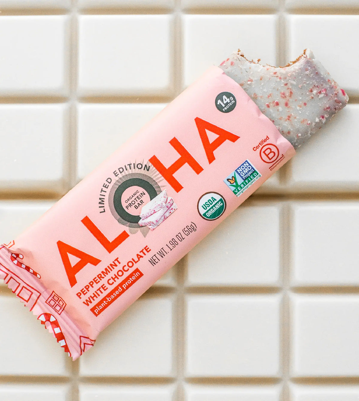 Peppermint White Chocolate - Protein Bars