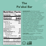Chocolate Sea Salt protein bar nutrition