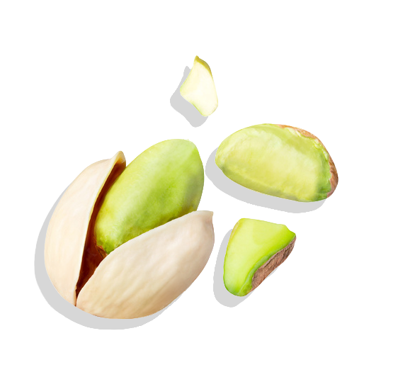 Real pistachio pieces