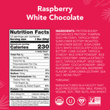Raspberry protein bar nutrition