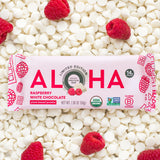 Raspberry protein bar