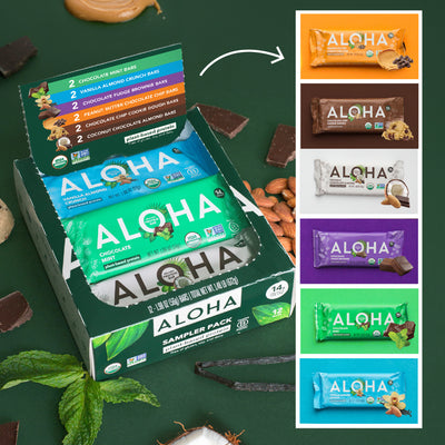 ALOHA Protein Bar Variety Pack