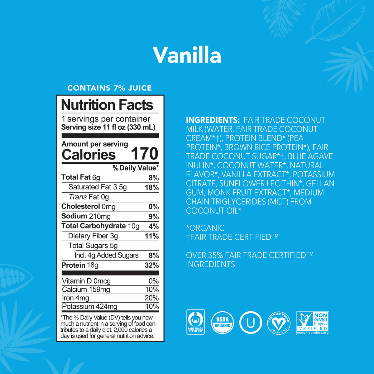 Vanilla - Protein Drinks (Out of Stock)
