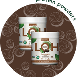 Two Canisters of Chocolate Protein Powder