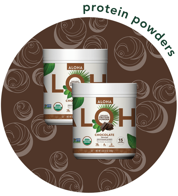 Two Canisters of Chocolate Protein Powder