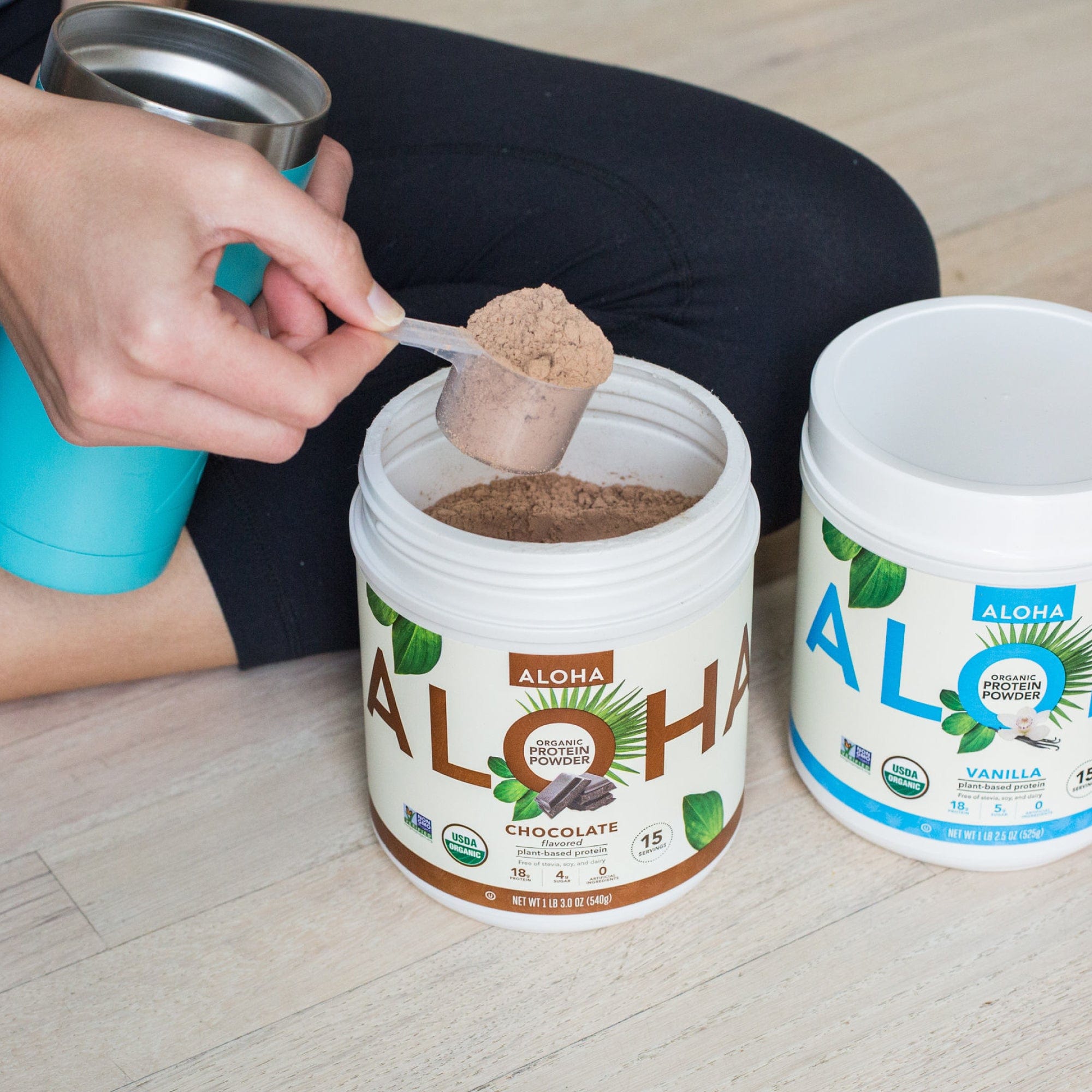 ダイエットサプリ ALOHA Vegan Chocolate Protein Powder | Aloha – ALOHA