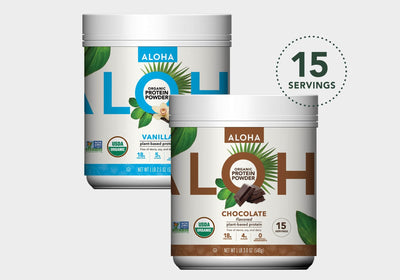 Chocolate + Vanilla Protein Powder Combo