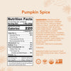 Pumpkin Spice Protein Bar Nutrition